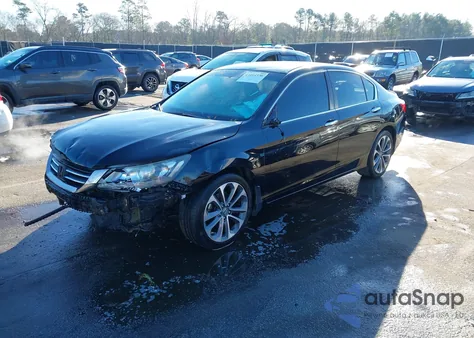 2013 Honda Accord Sport from USA, damaged, VIN 1HGCR2F54DA184880